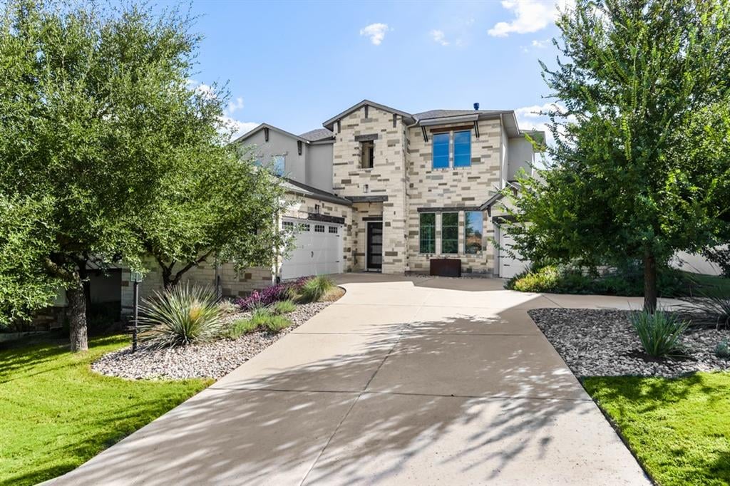 View 1013 Crestone Stream Dr in Serene Hills Sub Ph 2e 1013 Crestone Stream Dr - front exterior - Luxury home in Serene Hills Sub Ph 2e, Austin, TX