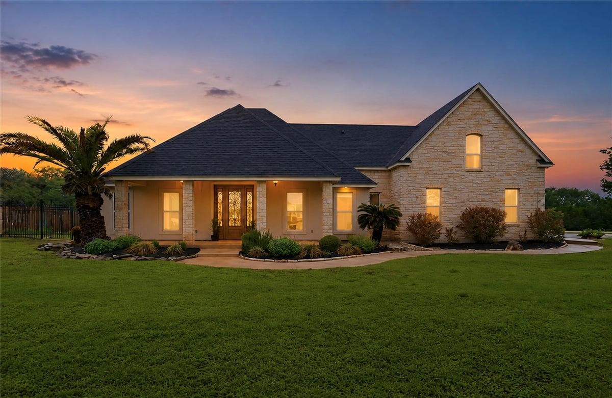 View 1014 Krona CT in Pinnacle The 1014 Krona CT - front exterior - Luxury home in Pinnacle The, New Braunfels, TX