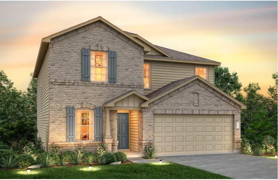 1015 McCormick CV - front exterior - Luxury home in Hutto, TX