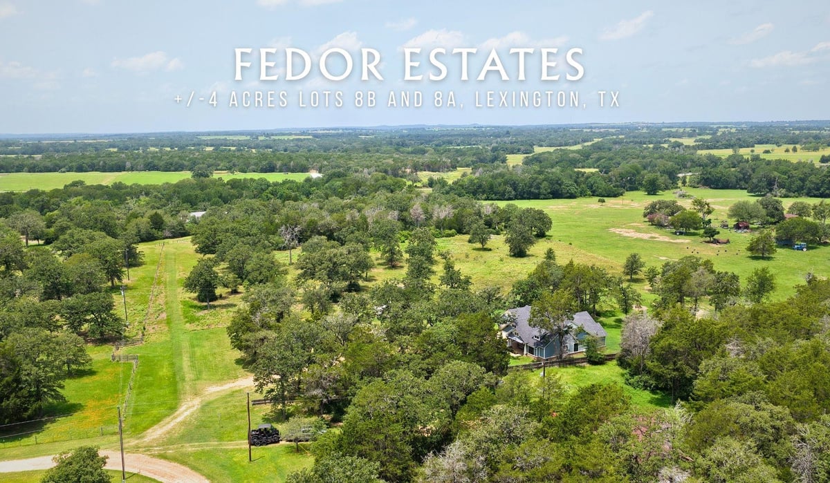 View 1016 Private Road 7040 in Fedor Estates 1016 Private Road 7040 - front exterior - Luxury lot in Fedor Estates, Lexington, TX