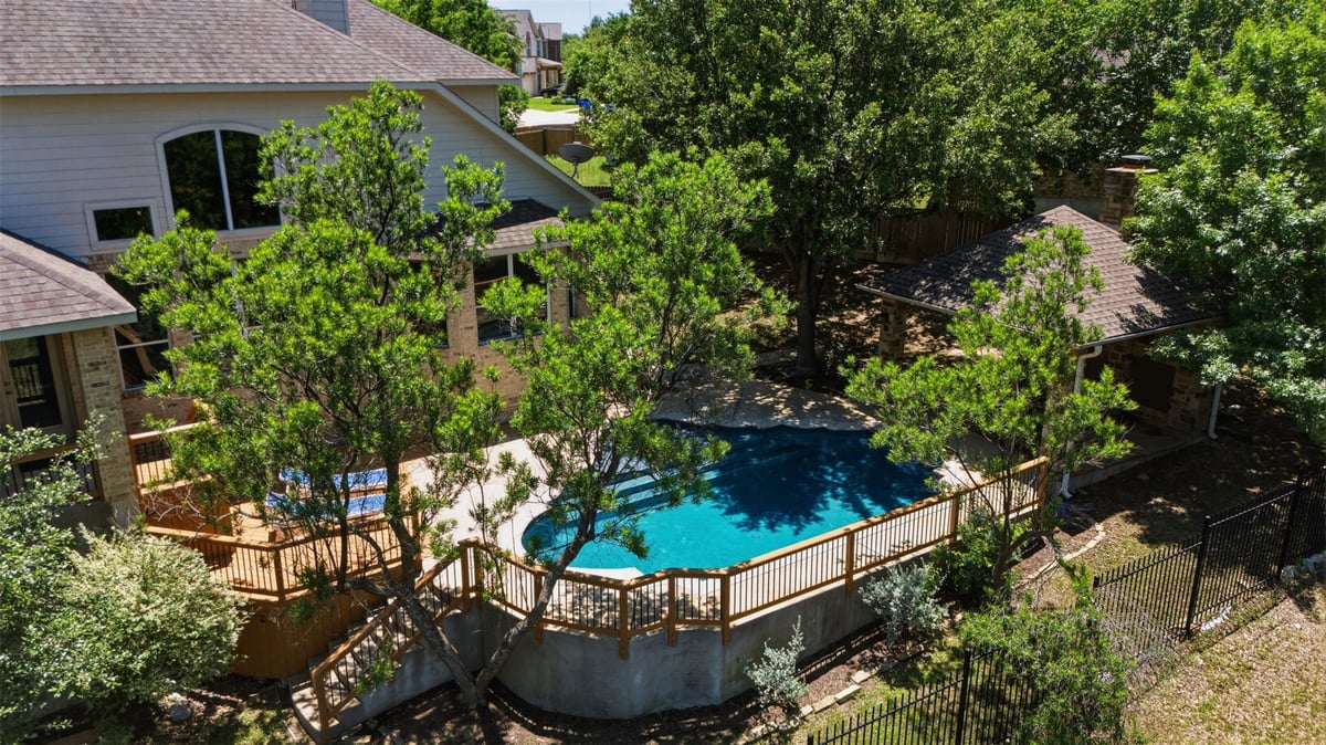 View 1019 Bretton Woods DR in Forest Oaks Sec 10 1019 Bretton Woods DR - front exterior - Luxury home in Forest Oaks Sec 10, Cedar Park, TX