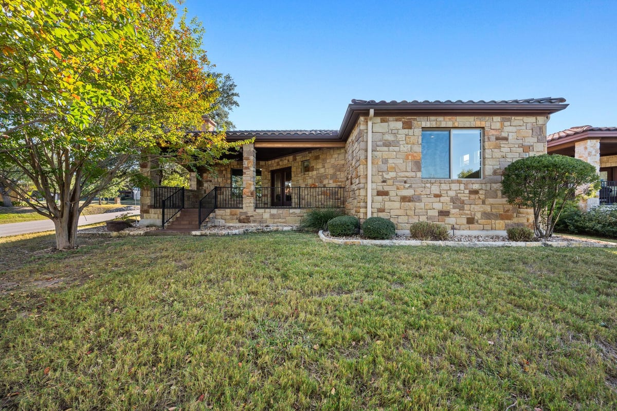 View 102 Cedar Glen Cv in Cedar Glen Sec 03 102 Cedar Glen Cv - front exterior - Luxury home in Cedar Glen Sec 03, Austin, TX