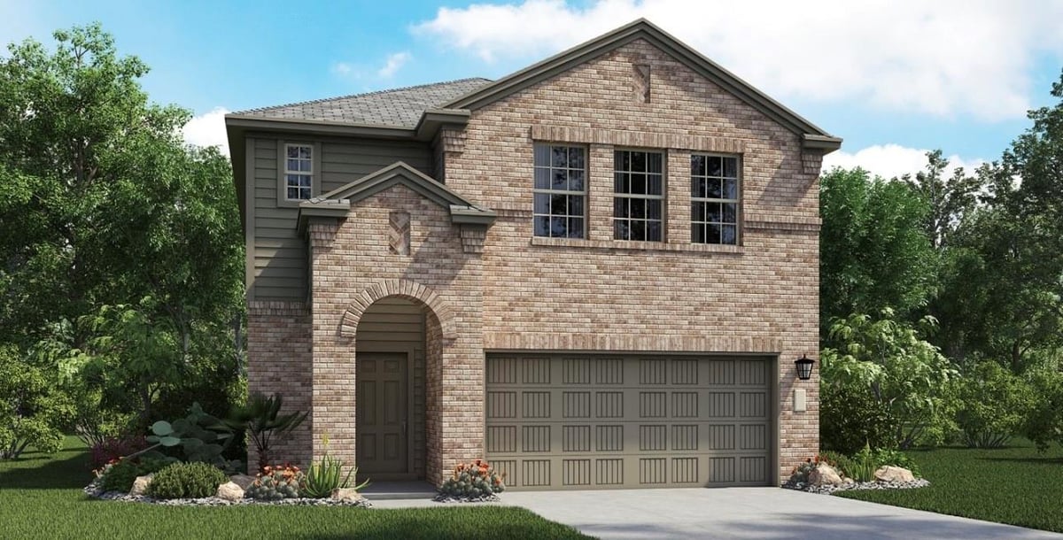 102 Vista Park Ln - front exterior - Luxury home in Woodfield Preserve, Georgetown, TX