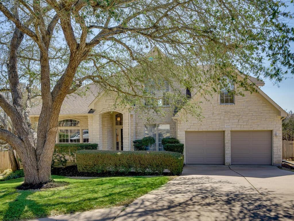 View 10201 Lundie Cv in Canyon Creek Sec 21 10201 Lundie Cv - front exterior - Luxury home in Canyon Creek Sec 21, Austin, TX