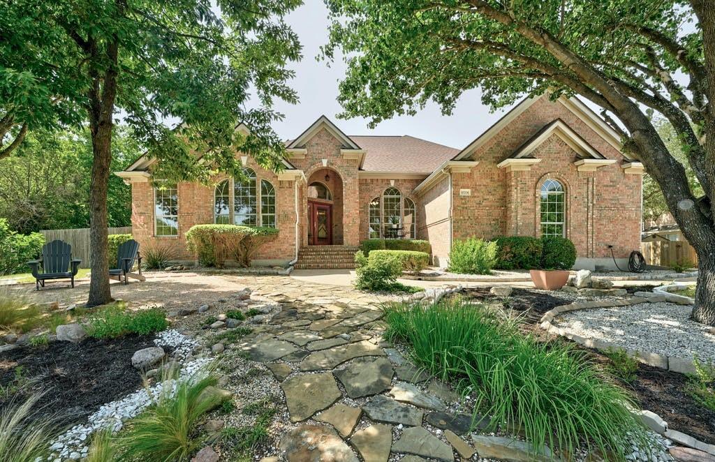 View 10204 Eclipse Ln in Circle C Ranch Ph C Sec 05-A 10204 Eclipse Ln - front exterior - Luxury home in Circle C Ranch Ph C Sec 05-A, Austin, TX