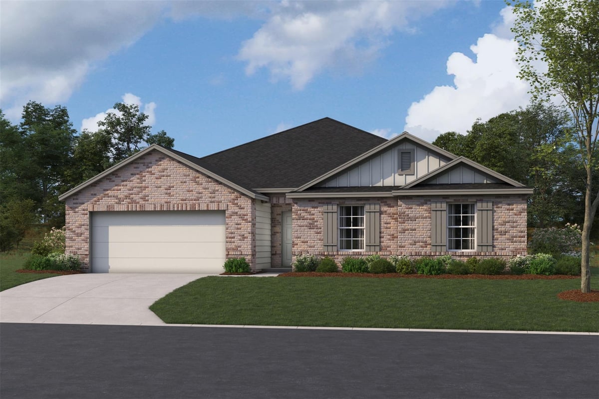 10205 Horizon Haven WAY - front exterior - Luxury home in Willow Springs, Buda, TX