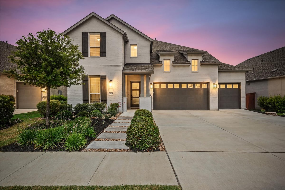 View 1021 Mollie McBride LN in Bryson 1021 Mollie McBride LN - front exterior - Luxury home in Bryson, Leander, TX