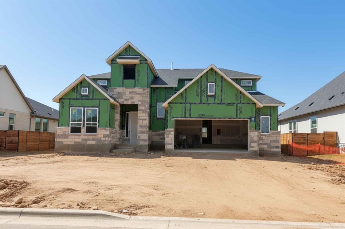 1021 Painted Horse Dr - front exterior - Luxury home in Broken Oak, Georgetown, TX