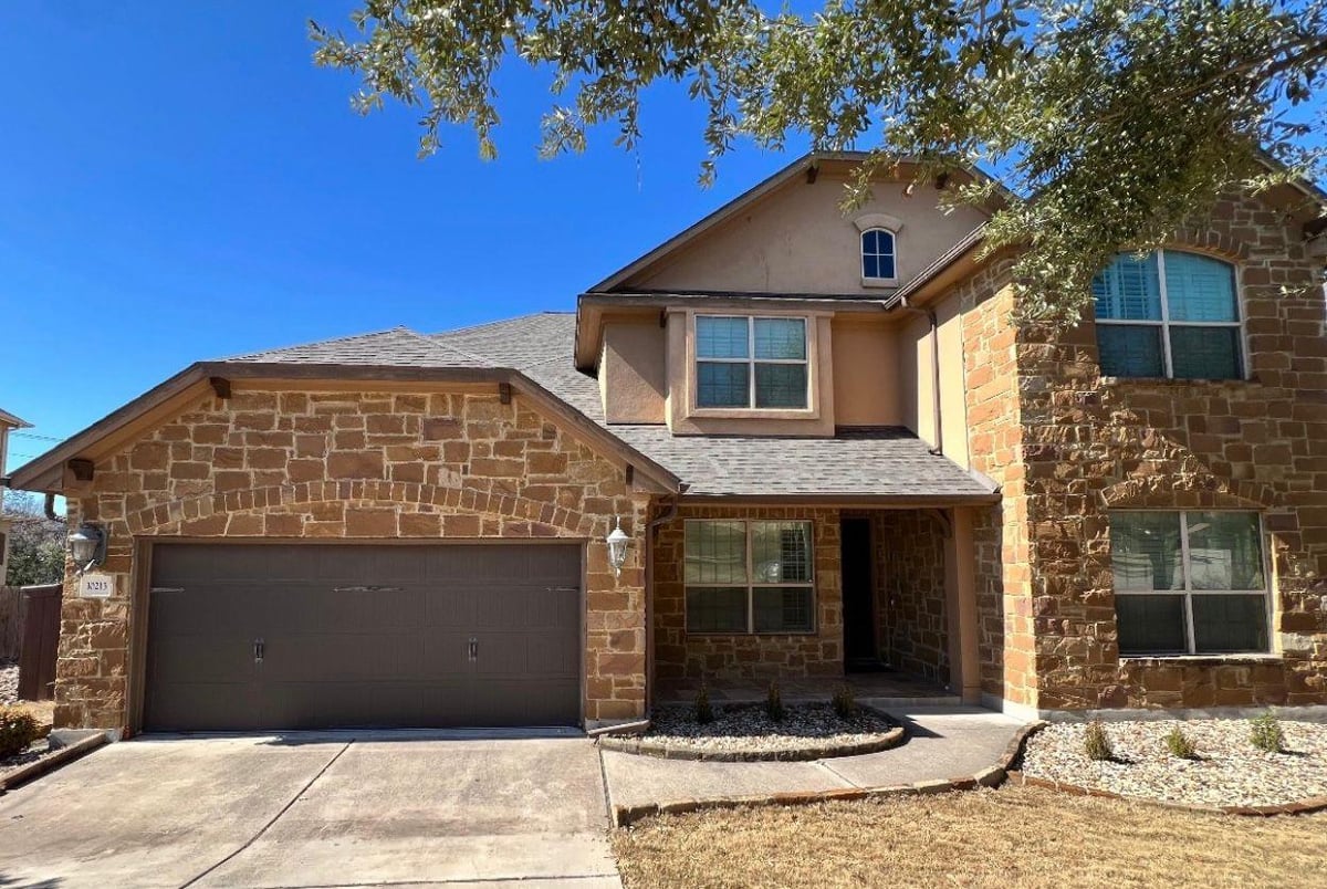 View 10213 Ivalenes Hope DR in Pearson Place Sec 1 10213 Ivalenes Hope DR - front exterior - Luxury home in Pearson Place Sec 1, Austin, TX