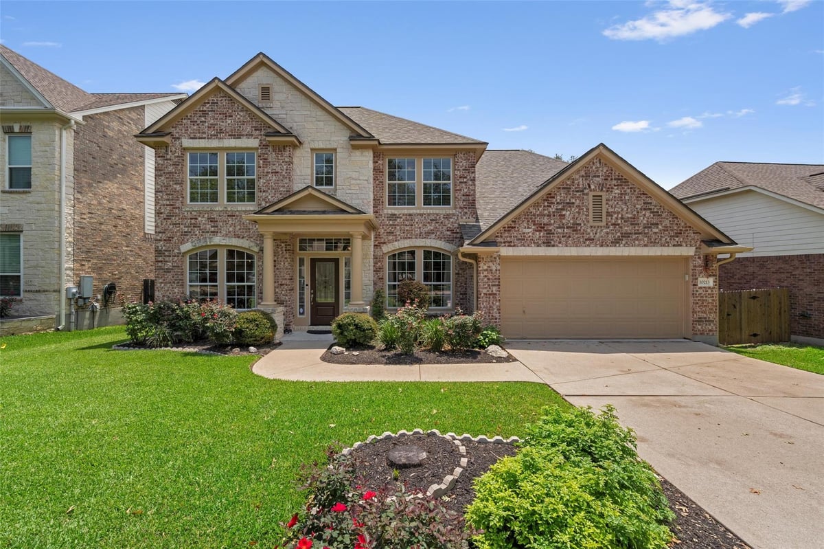 View 10213 Peekston Dr in Canyon Creek Sec 31 10213 Peekston Dr - front exterior - Luxury home in Canyon Creek Sec 31, Austin, TX