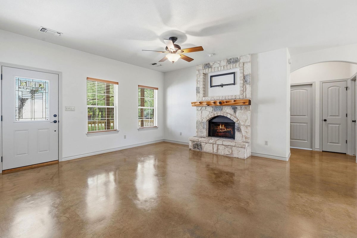 Living area at 10215 Twin Lake Loop - 3 bed 2 bath home