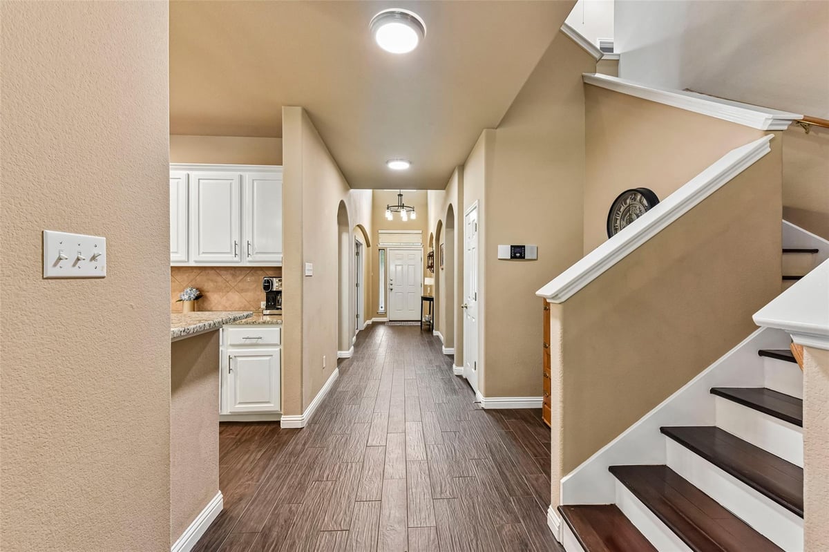 Primary bedroom at 10216 Anahuac Trl - 4 bed 2 bath home
