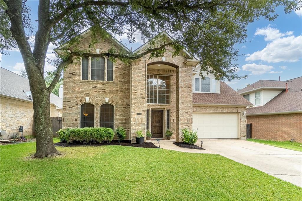 View 10216 Andora Dr in Davis Spring Sec 03-B 10216 Andora Dr - front exterior - Luxury home in Davis Spring Sec 03-B, Austin, TX