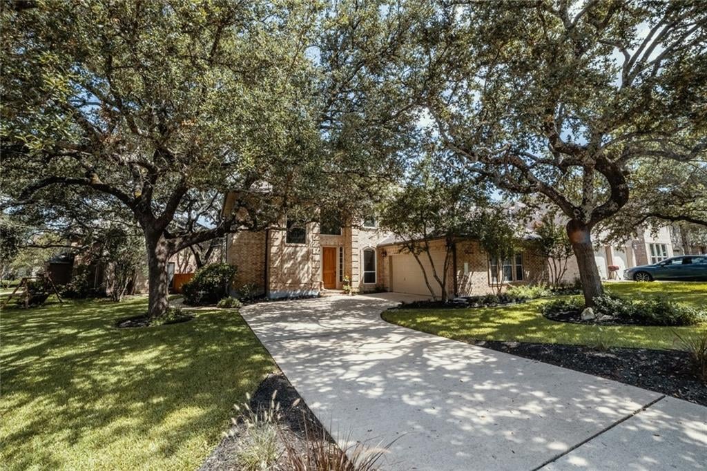 View 10217 Open Gate Dr in Canyon Creek Sec 21 10217 Open Gate Dr - front exterior - Luxury home in Canyon Creek Sec 21, Austin, TX