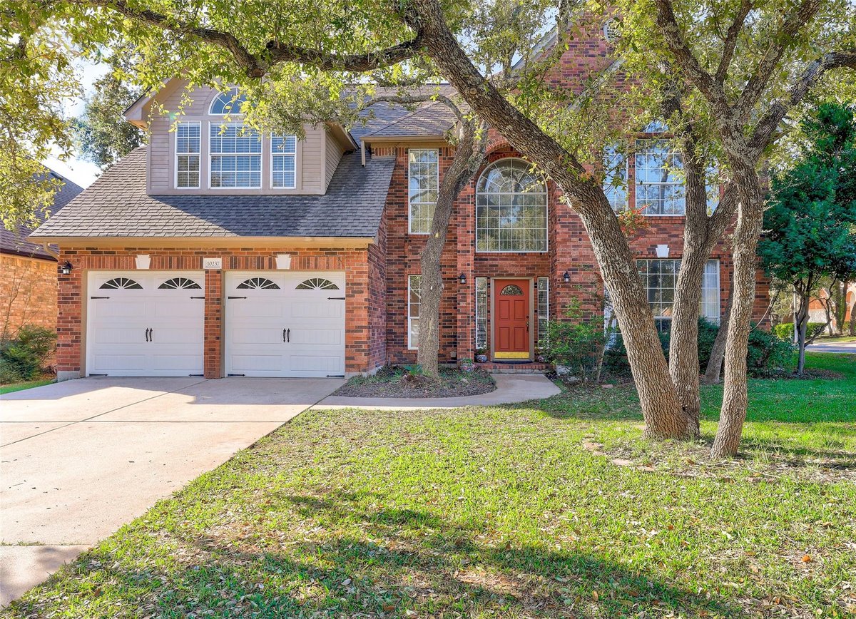 View 10237 Matoca Way in Canyon Creek Sec 27 10237 Matoca Way - front exterior - Luxury home in Canyon Creek Sec 27, Austin, TX