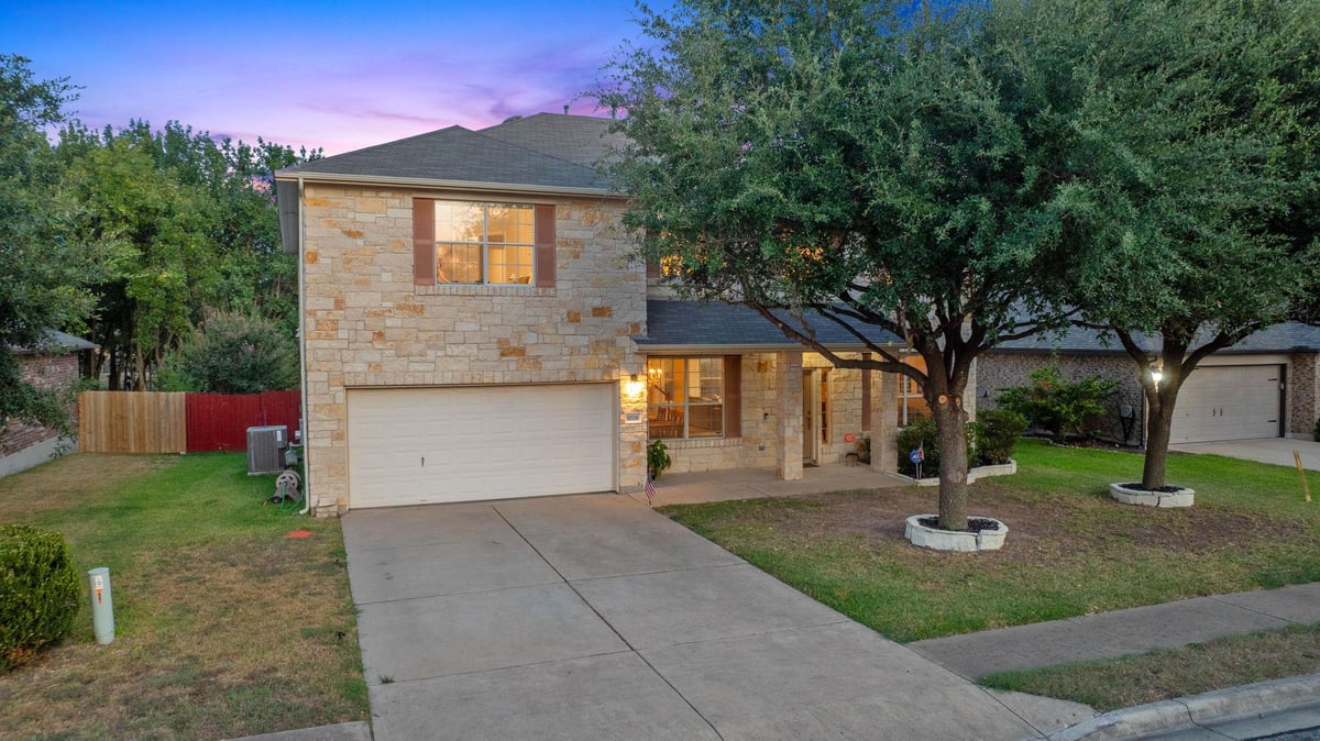 View 1024 Portchester Castle Path in Highland Park North Ph B Sec 1024 Portchester Castle Path - front exterior - Luxury home in Highland Park North Ph B Sec, Pflugerville, TX
