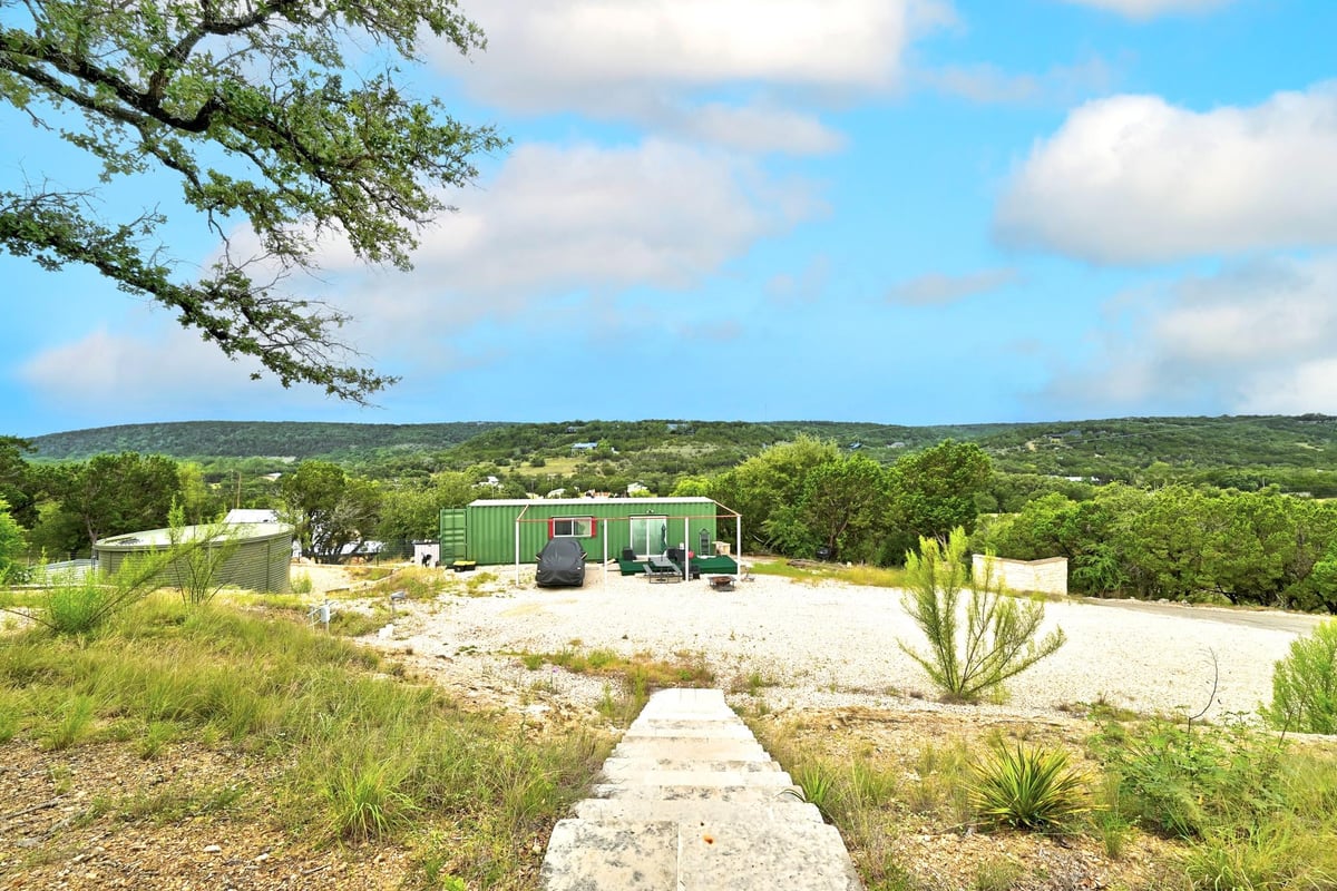 View 1026 Timmeron TRL in Timmeron Sec 1 1026 Timmeron TRL - front exterior - Luxury lot in Timmeron Sec 1, Wimberley, TX