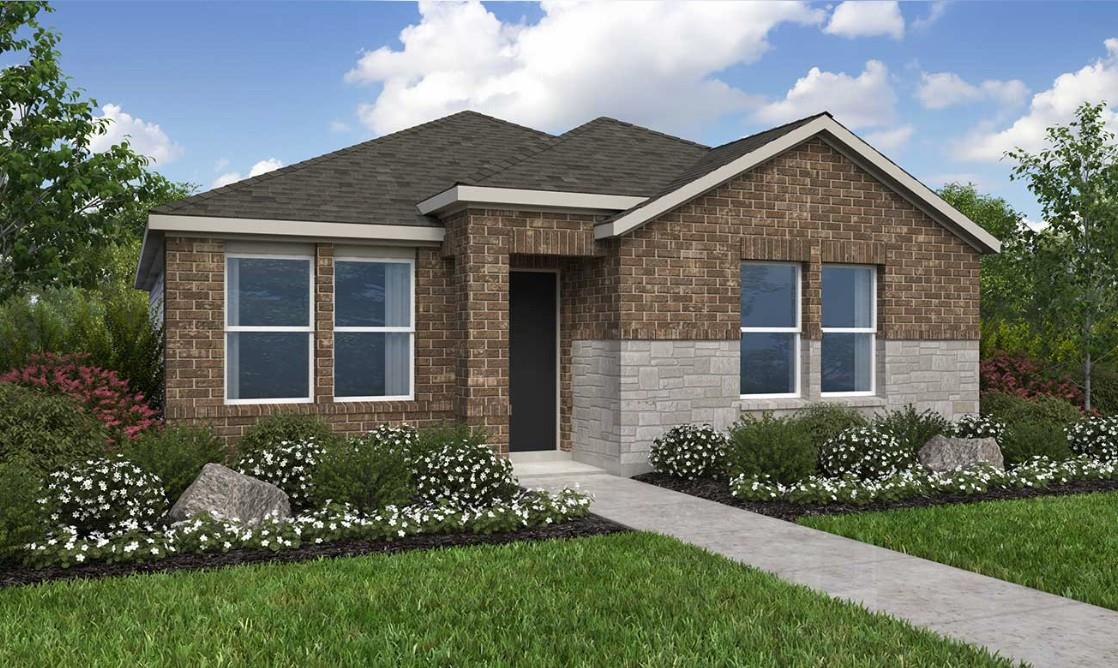 View 103 Betsy Rd in Emory Crossing 103 Betsy Rd - front exterior - Luxury home in Emory Crossing, Hutto, TX