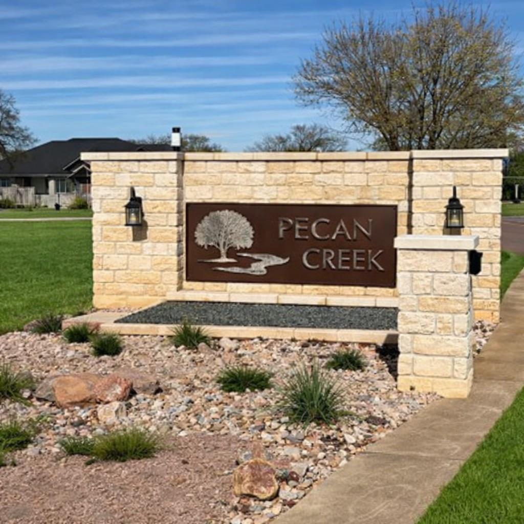 View 103 James Cir in Pecan Creek 103 James Cir - front exterior - Luxury lot in Pecan Creek, Horseshoe Bay, TX