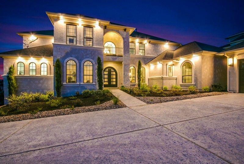 View 103 Lodestone LN in Estates Of Flintrock The 103 Lodestone LN - front exterior - Luxury home in Estates Of Flintrock The, Austin, TX