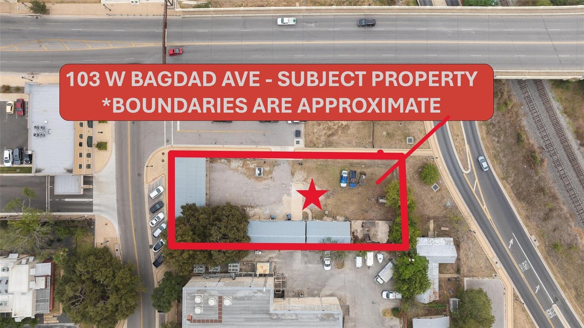 View 103 W Bagdad Ave in Round Rock City 103 W Bagdad Ave - front exterior - Luxury lot in Round Rock City, Round Rock, TX