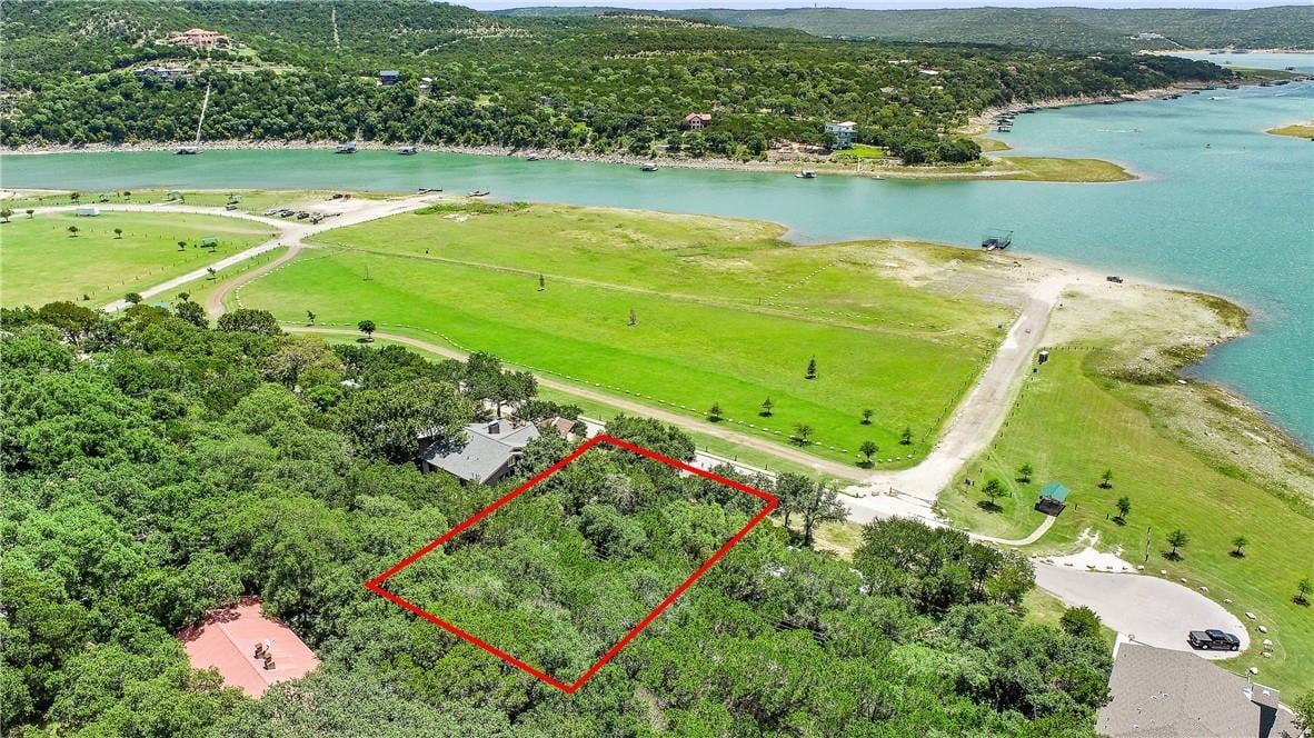 View 10306 Lakeside Dr in Retirement Village 01 10306 Lakeside Dr - front exterior - Luxury lot in Retirement Village 01, Jonestown, TX