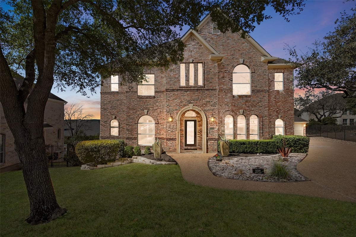 View 10309 Arcana CV in River Place Sec 15 10309 Arcana CV - front exterior - Luxury home in River Place Sec 15, Austin, TX