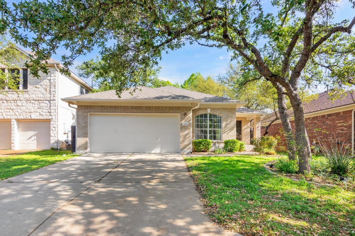 View 10310 Broomflower Dr in Circle C Ranch Ph C Sec 08 10310 Broomflower Dr - front exterior - Luxury home in Circle C Ranch Ph C Sec 08, Austin, TX