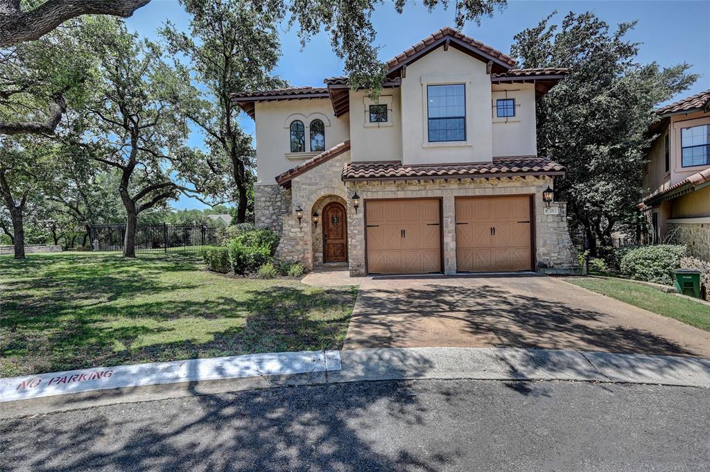 View 1036 Liberty Park Dr Unit #25 in Villas At Treemont Amd 1036 Liberty Park Dr Unit #25 - front exterior - Luxury home in Villas At Treemont Amd, Austin, TX