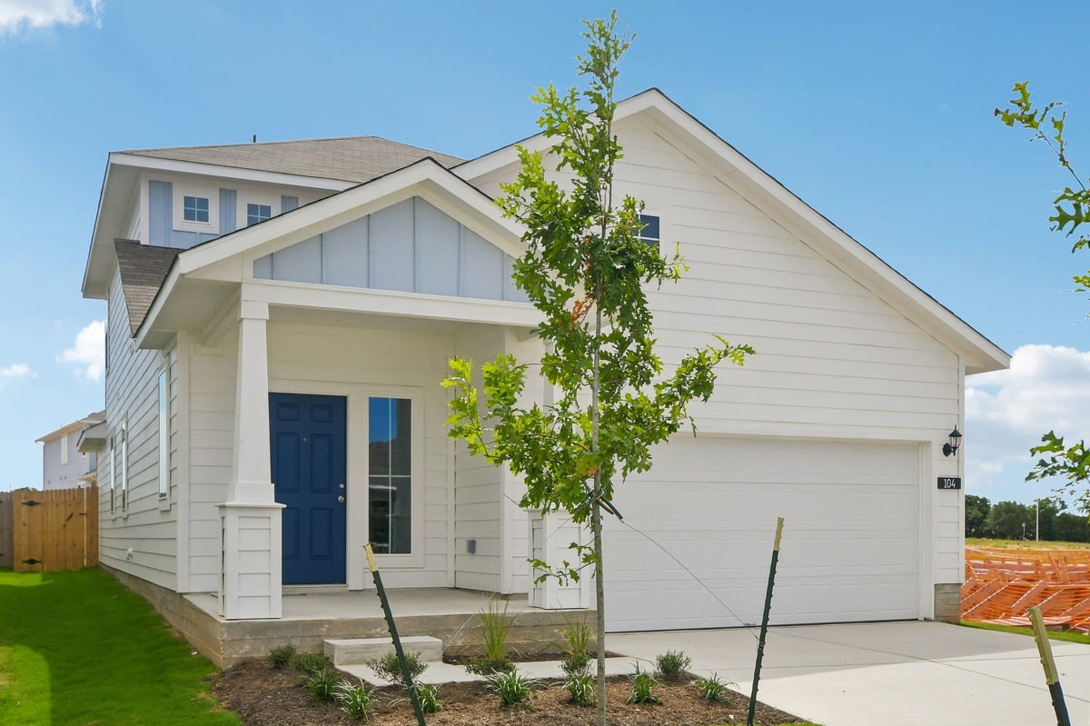 View 104 Adze DR in Cascade 104 Adze DR - front exterior - Luxury home in Cascade, Liberty Hill, TX