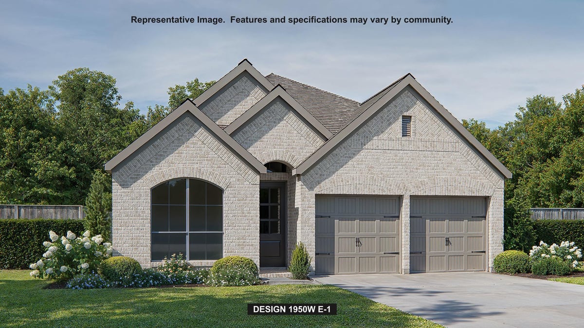 104 Annamae Green CV - front exterior - Luxury home in Parkside on the River, Georgetown, TX