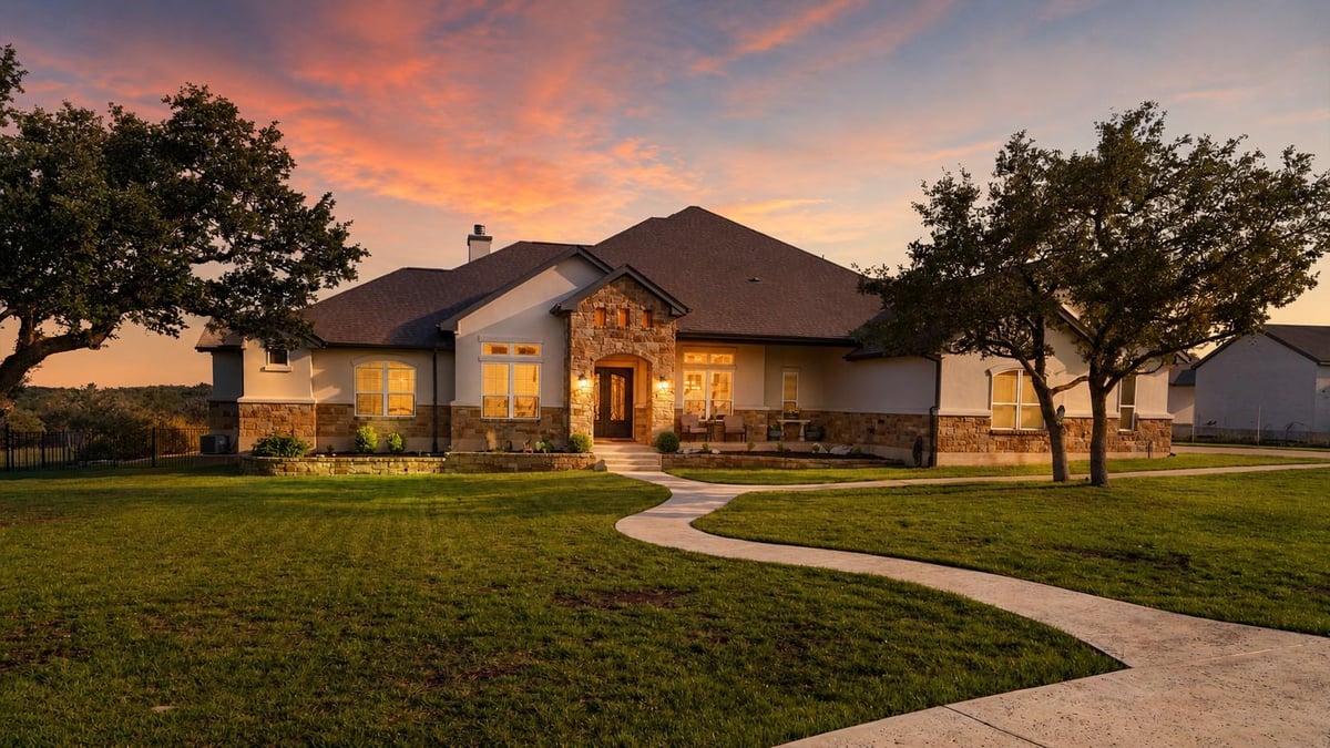 104 Highland Spring LN - property photo 1 - Luxury home in Highland Estates, Georgetown, TX