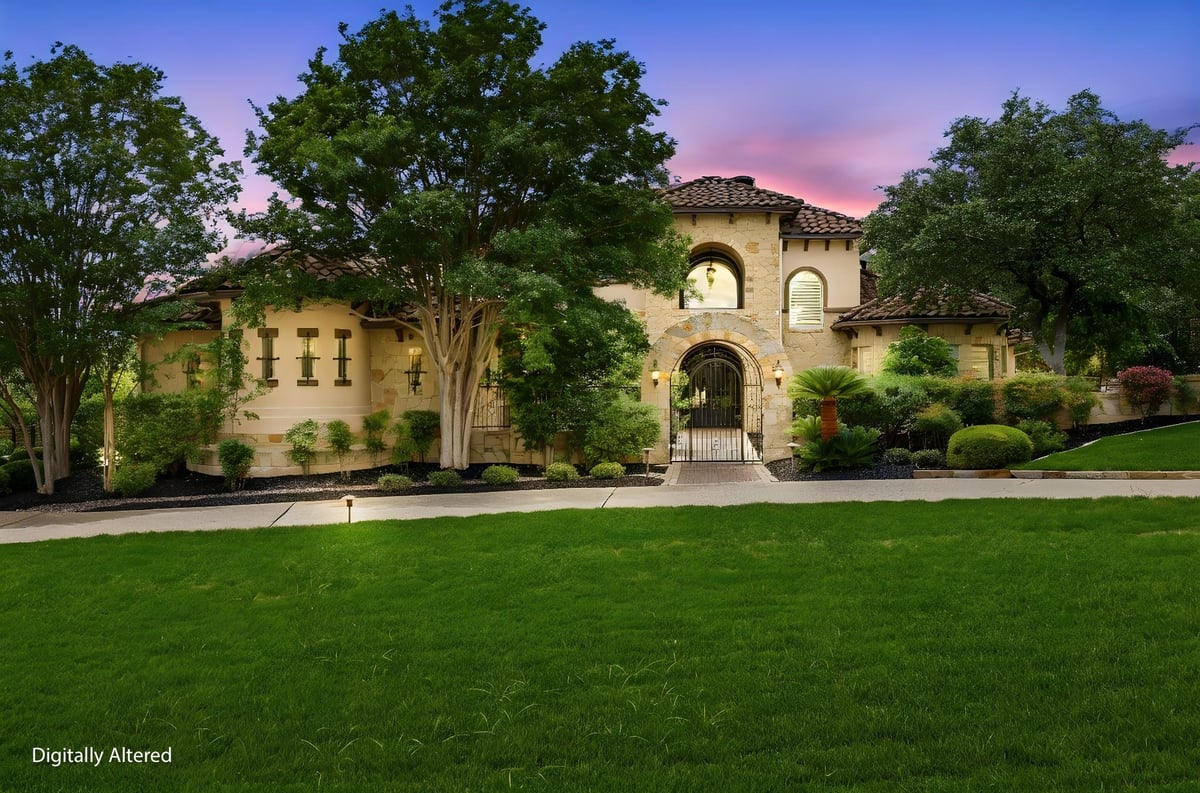 View 104 Kollmeyer CIR in Enclave At Kollmeyer Springs 104 Kollmeyer CIR - front exterior - Luxury home in Enclave At Kollmeyer Springs, Austin, TX