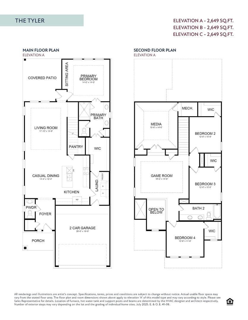 Kitchen at 104 Rock Daisy Trl - 4 bed 2 bath home