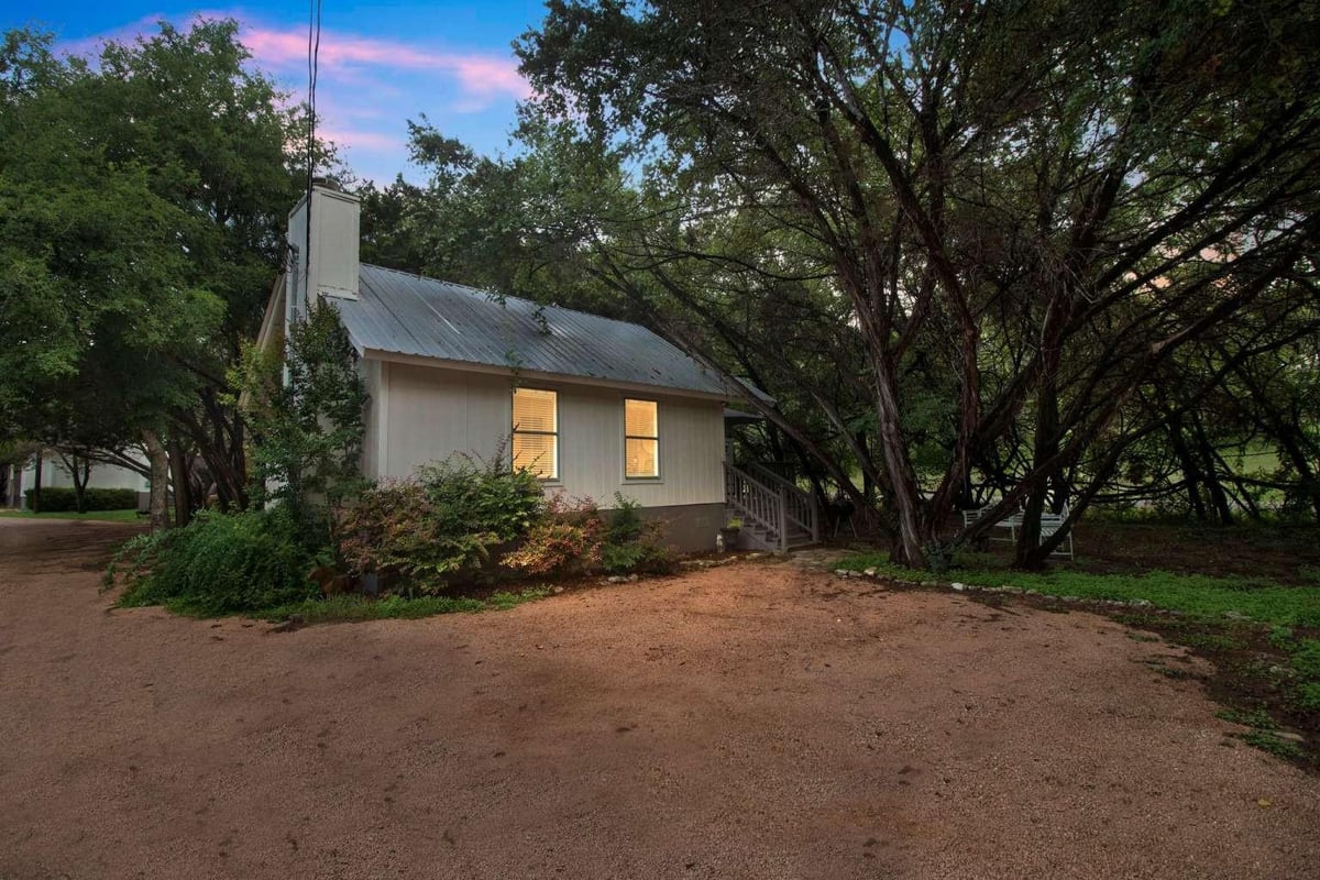 104  Scudder Ln  #1-8 - front exterior - Luxury home in Cypress Creek Condo, Wimberley, TX