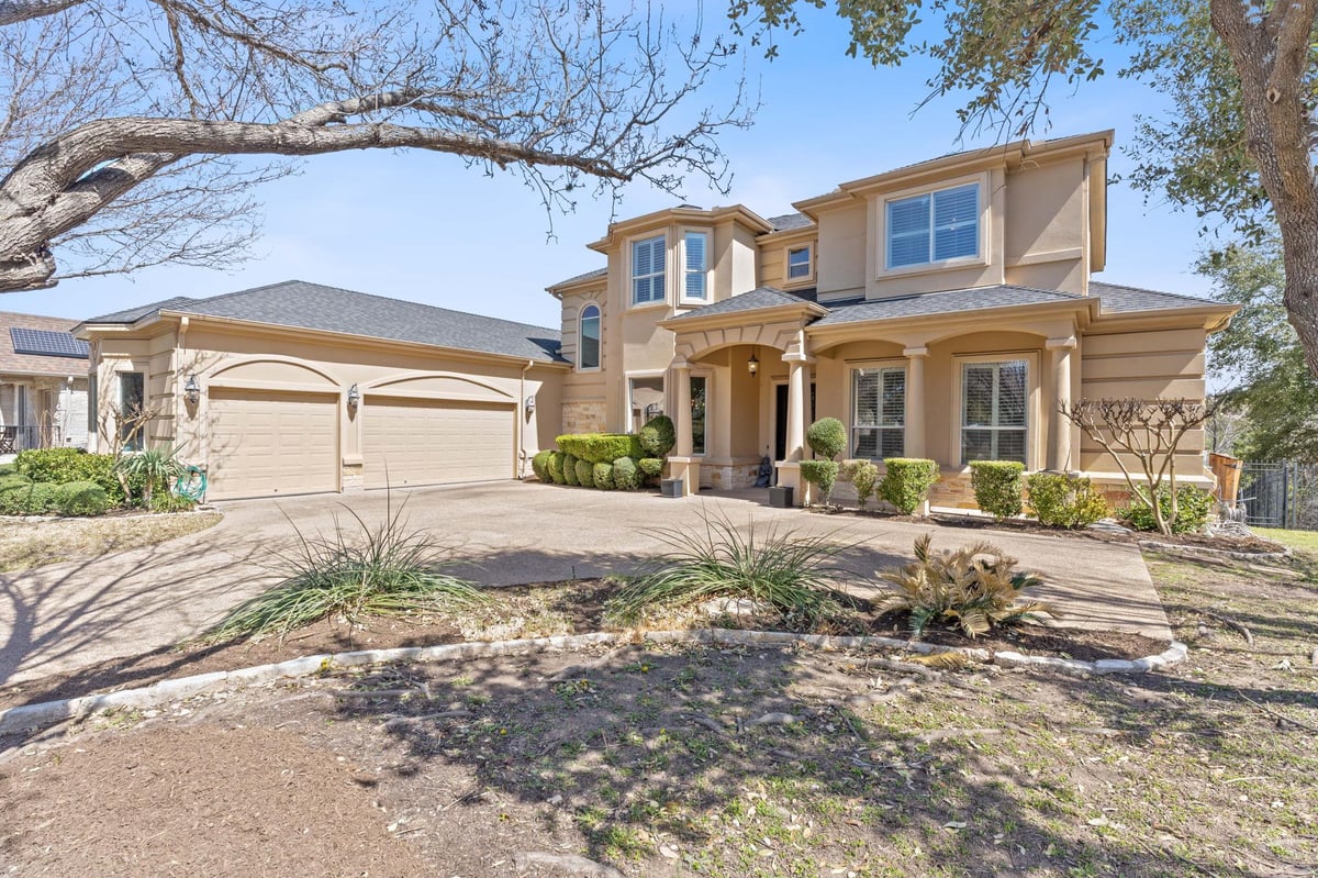 View 10400 James Ryan Way in River Place Sec 15 10400 James Ryan Way - front exterior - Luxury home in River Place Sec 15, Austin, TX