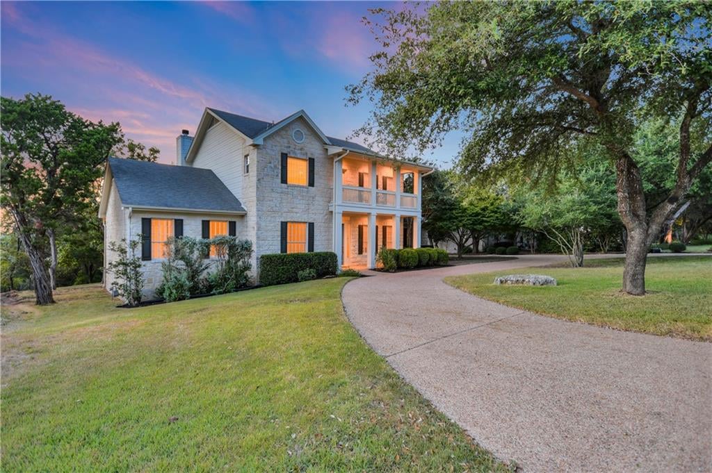 View 10428 Jennys Jump DR in Sterling Acres 10428 Jennys Jump DR - front exterior - Luxury home in Sterling Acres, Austin, TX
