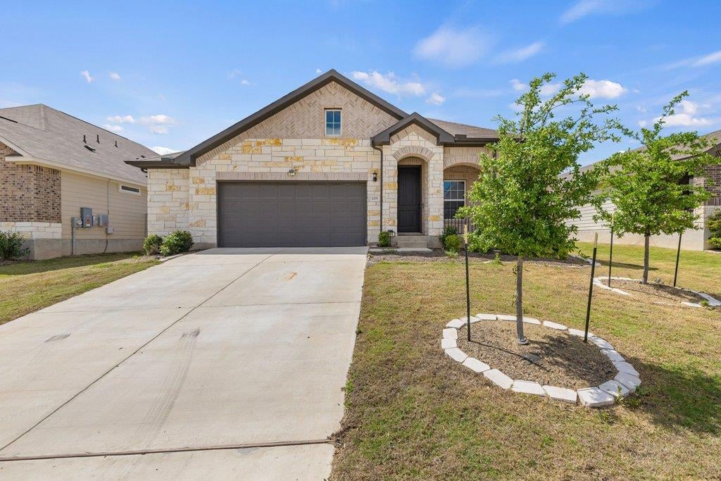 View 105 Cupa Monti Rd in Highlands North 105 Cupa Monti Rd - front exterior - Luxury home in Highlands North, Hutto, TX