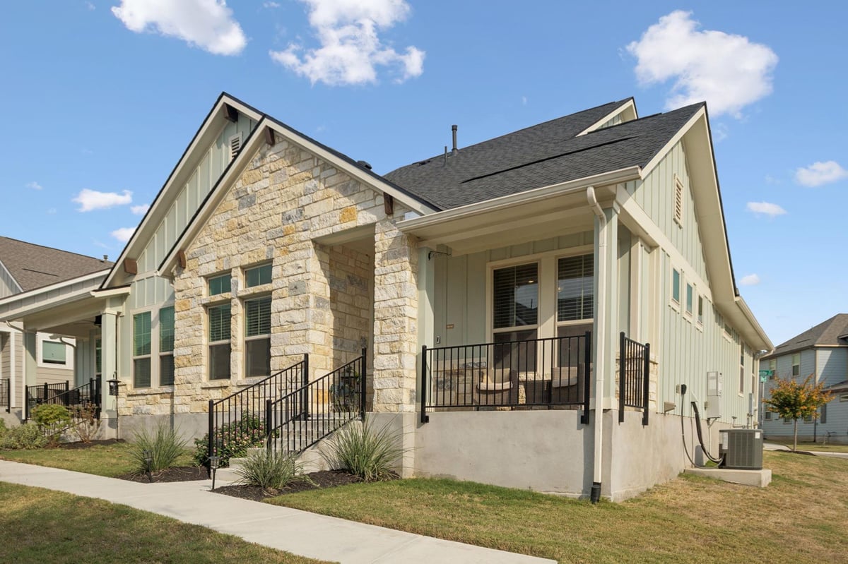 View 105 Lafitte DR Unit #101 in Kissing Tree Villas Condo 105 Lafitte DR Unit #101 - front exterior - Luxury home in Kissing Tree Villas Condo, San Marcos, TX