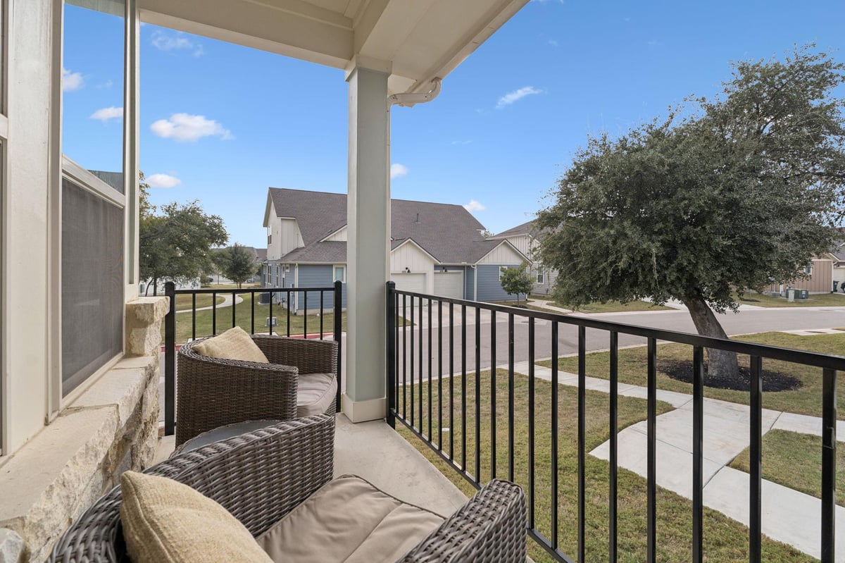 Primary bedroom at 105 Lafitte Dr Unit #101 - 1 bed 1 bath home