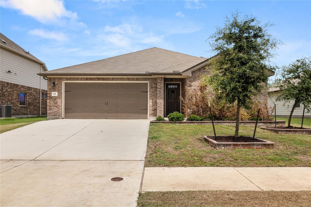 View 105 Saviano RD in Highlands North Sec 2 105 Saviano RD - front exterior - Luxury home in Highlands North Sec 2, Hutto, TX