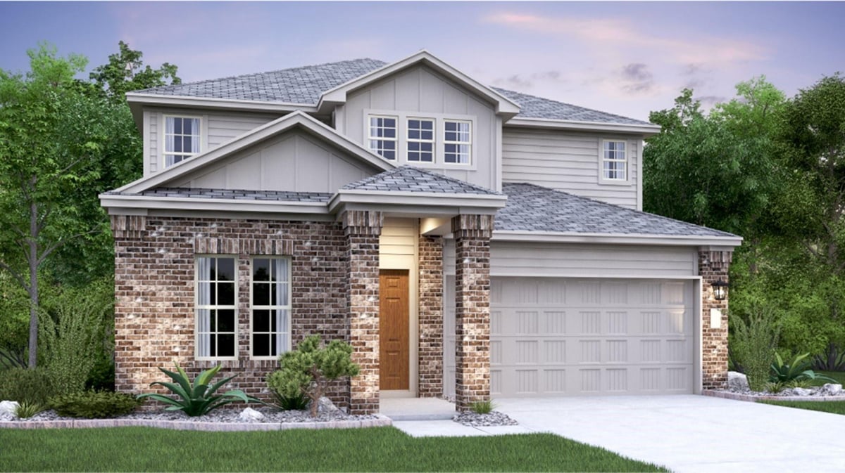 View 105 Seminole in Whisper 105 Seminole - front exterior - Luxury home in Whisper, San Marcos, TX