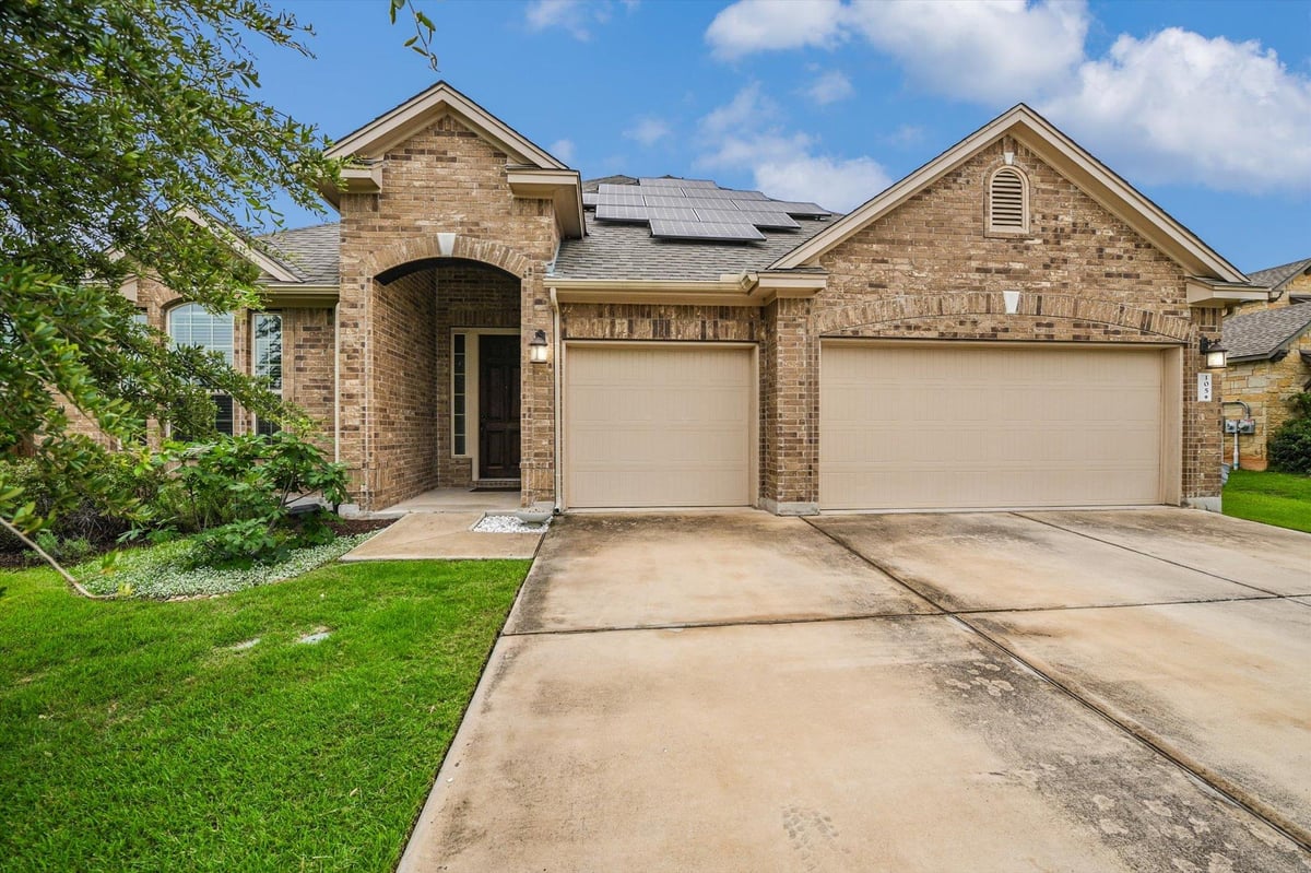 View 105 Summer Park BND in Parkwest Estates Sec 2 105 Summer Park BND - front exterior - Luxury home in Parkwest Estates Sec 2, Cedar Park, TX