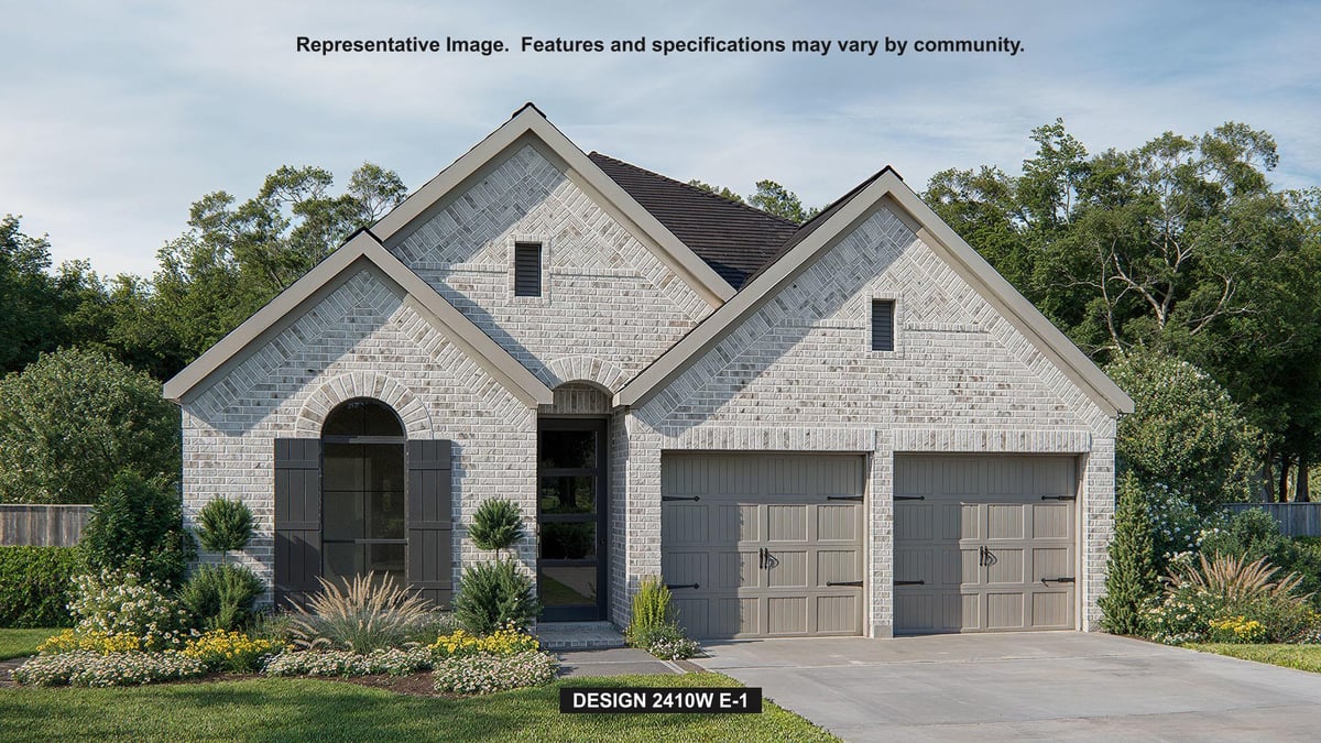 View 105 Top View Dr in Lariat 105 Top View Dr - front exterior - Luxury home in Lariat, Liberty Hill, TX