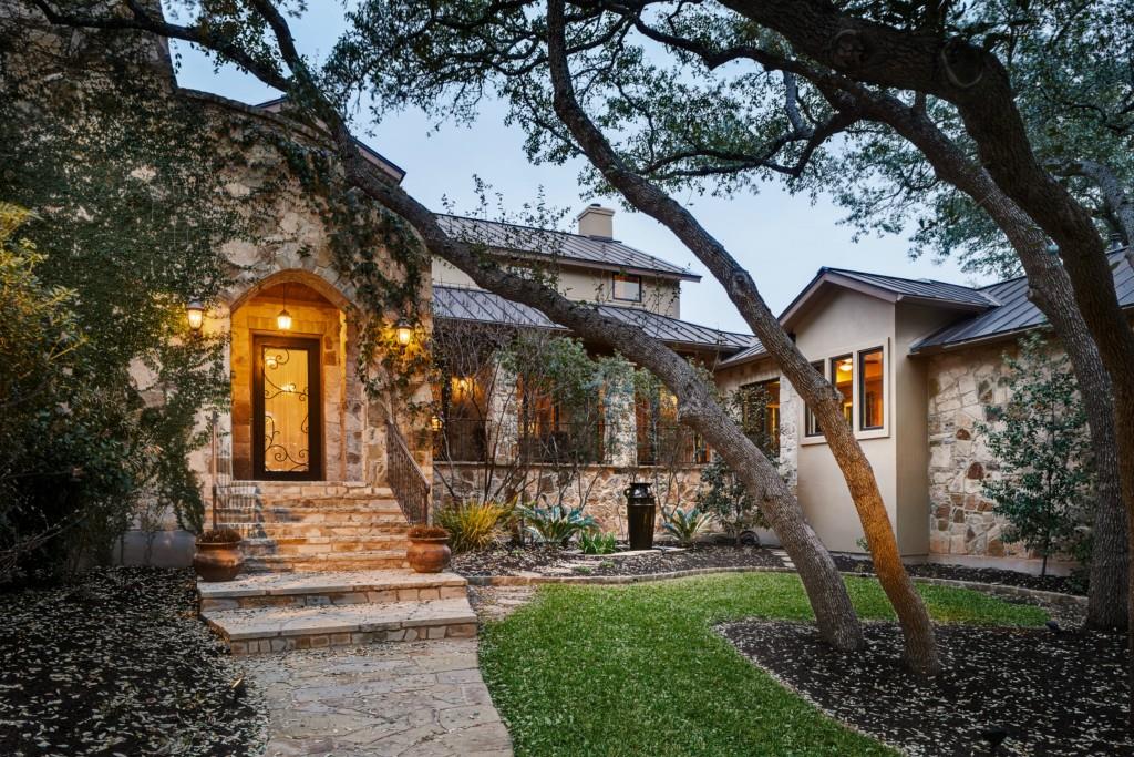 View 10500 Milky Way Dr in River Place 10500 Milky Way Dr - front exterior - Luxury home in River Place, Austin, TX