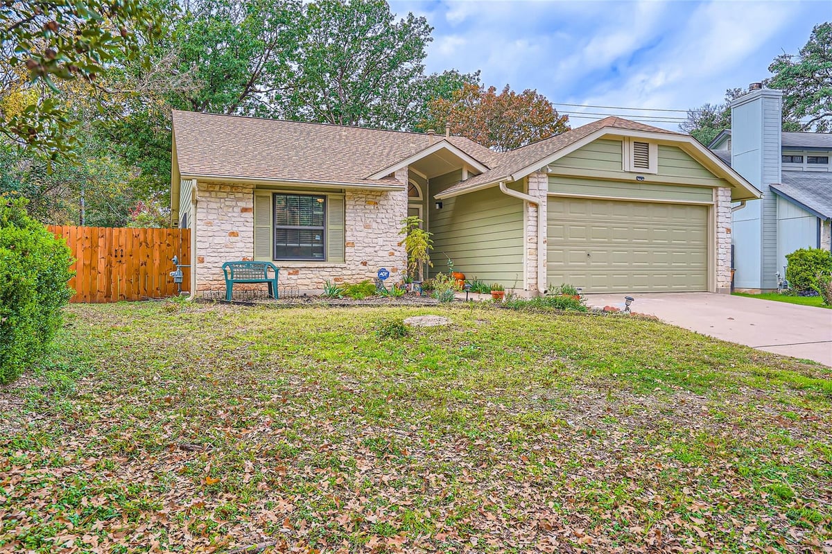 View 10504 BILBROOK Pl in TEXAS OAKS 5 10504 BILBROOK Pl - front exterior - Luxury home in TEXAS OAKS 5, Austin, TX