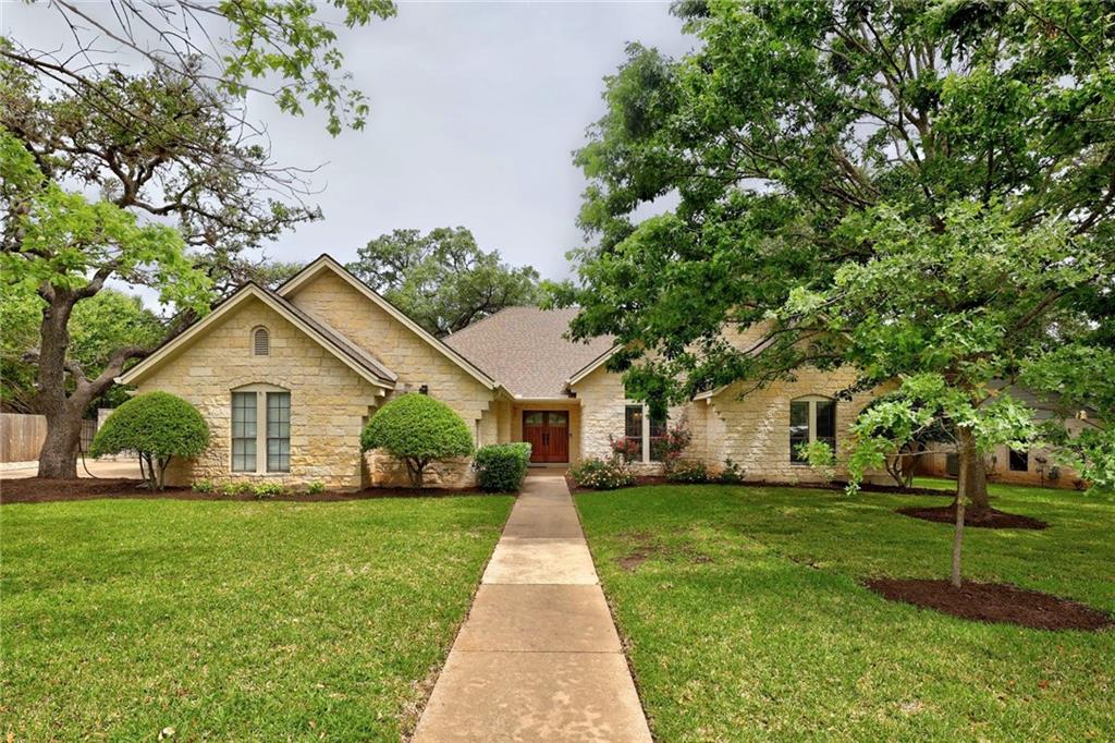 View 10506 Loring Dr in Spicewood At Balcones Villages 10506 Loring Dr - front exterior - Luxury home in Spicewood At Balcones Villages, Austin, TX