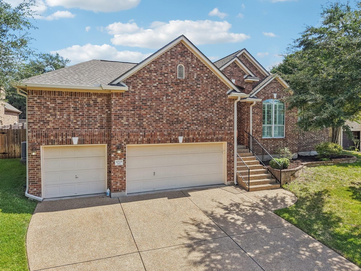 10525 Roy Butler Dr - front exterior - Luxury home in Avery Ranch Brookside Ph 01, Austin, TX