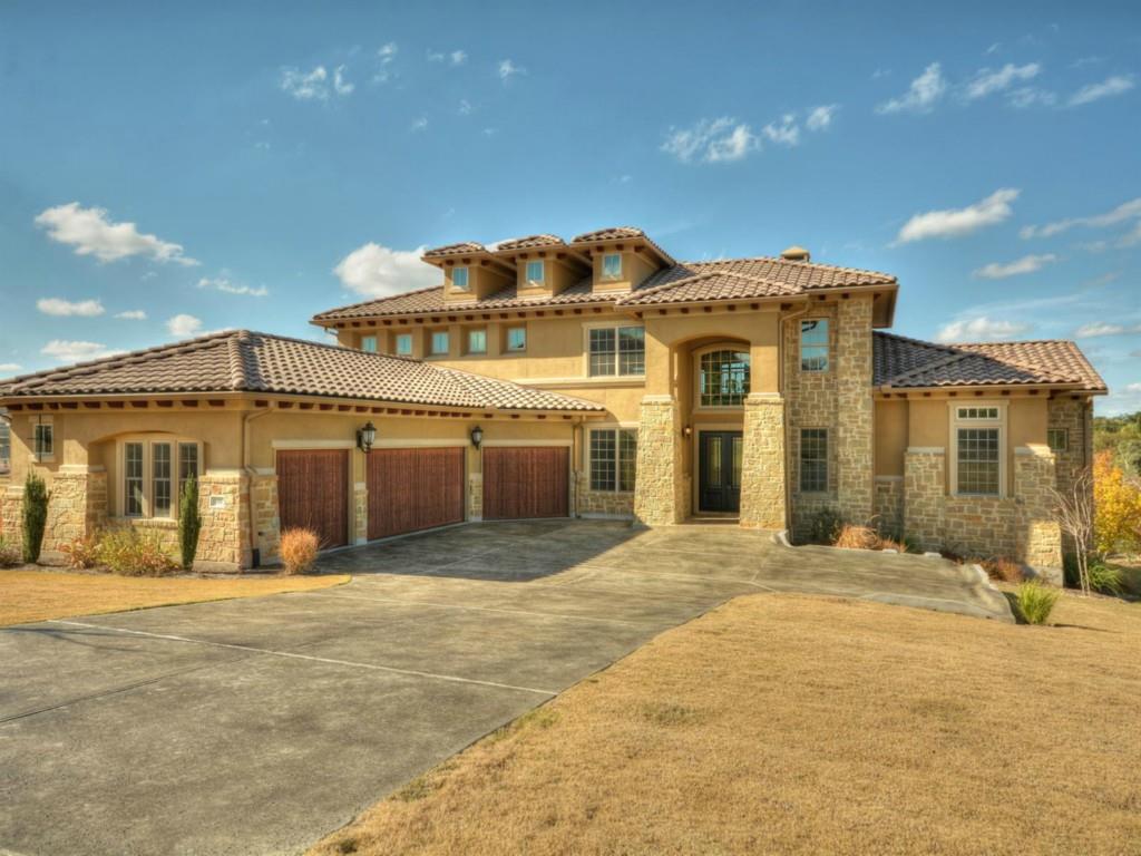 View 106 Bella Strada Cv in Bella Strada 106 Bella Strada Cv - front exterior - Luxury home in Bella Strada, Austin, TX