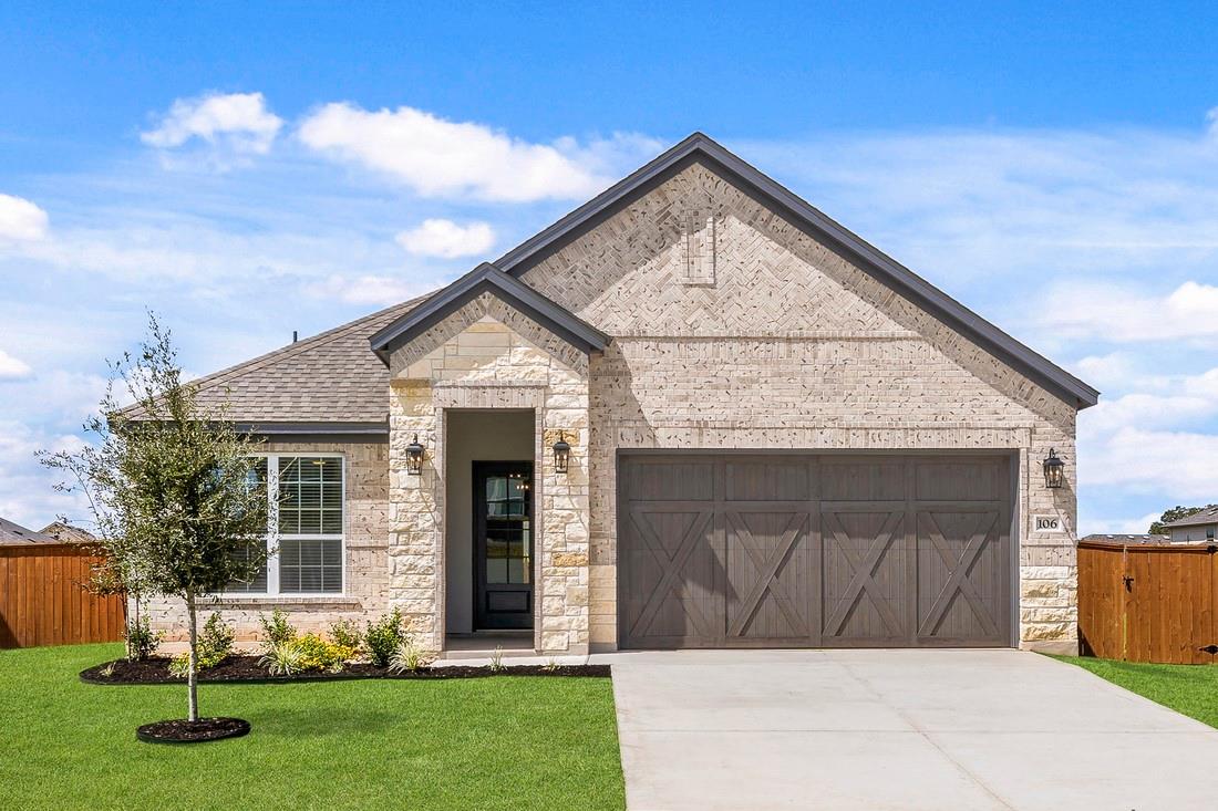 View 106 Nandina Path in The Colony 106 Nandina Path - front exterior - Luxury home in The Colony, Bastrop, TX